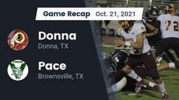Recap: Donna  vs. Pace  2021