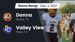 Recap: Donna  vs. Valley View  2022