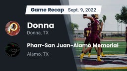 Recap: Donna  vs. Pharr-San Juan-Alamo Memorial  2022