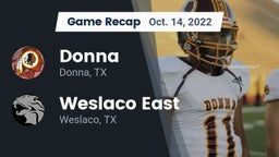 Recap: Donna  vs. Weslaco East  2022