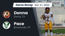 Recap: Donna  vs. Pace  2022