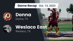 Recap: Donna  vs. Weslaco East  2023