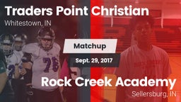 Matchup: Traders Point vs. Rock Creek Academy  2017