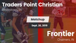 Matchup: Traders Point vs. Frontier  2019