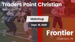 Matchup: Traders Point vs. Frontier  2020