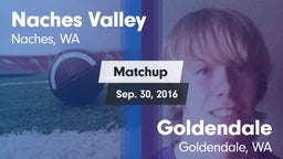 Matchup: Naches Valley High vs. Goldendale  2016