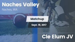 Matchup: Naches Valley High vs. Cle Elum JV 2017