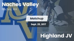 Matchup: Naches Valley High vs. Highland JV 2017
