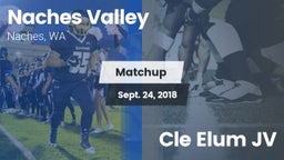 Matchup: Naches Valley High vs. Cle Elum JV 2018