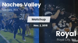 Matchup: Naches Valley High vs. Royal  2018