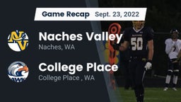 Recap: Naches Valley  vs. College Place   2022