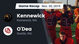 Recap: Kennewick  vs. O'Dea  2019