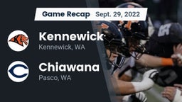 Recap: Kennewick  vs. Chiawana  2022