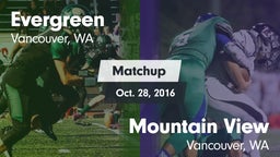 Matchup: Evergreen High vs. Mountain View  2016