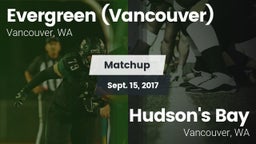 Matchup: Evergreen High vs. Hudson's Bay  2017