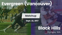 Matchup: Evergreen High vs. Black Hills  2017