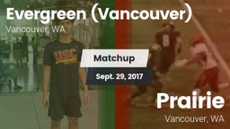 Matchup: Evergreen High vs. Prairie  2017