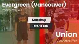 Matchup: Evergreen High vs. Union  2017
