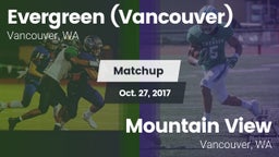 Matchup: Evergreen High vs. Mountain View  2017