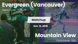 Matchup: Evergreen High vs. Mountain View  2018