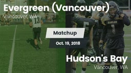 Matchup: Evergreen High vs. Hudson's Bay  2018