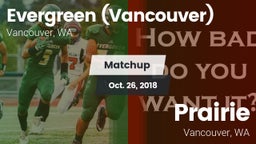 Matchup: Evergreen High vs. Prairie  2018