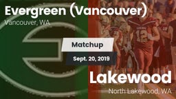 Matchup: Evergreen High vs. Lakewood  2019