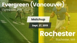 Matchup: Evergreen High vs. Rochester  2019