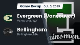 Recap: Evergreen  (Vancouver) vs. Bellingham  2019