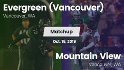 Matchup: Evergreen High vs. Mountain View  2019