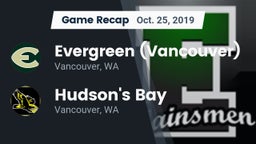 Recap: Evergreen  (Vancouver) vs. Hudson's Bay  2019