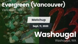 Matchup: Evergreen High vs. Washougal  2020