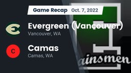 Recap: Evergreen  (Vancouver) vs. Camas  2022
