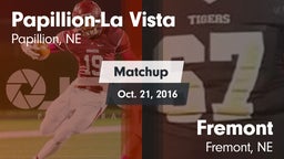 Matchup: Papillion-La Vista H vs. Fremont  2016
