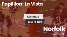 Matchup: Papillion-La Vista H vs. Norfolk  2020