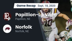 Recap: Papillion-La Vista  vs. Norfolk  2020