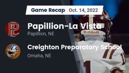 Recap: Papillion-La Vista  vs. Creighton Preparatory School 2022