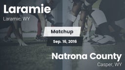 Matchup: Laramie  vs. Natrona County  2016