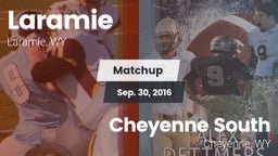 Matchup: Laramie  vs. Cheyenne South  2016