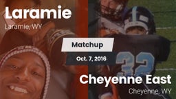 Matchup: Laramie  vs. Cheyenne East  2016