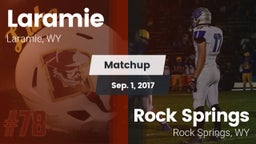 Matchup: Laramie  vs. Rock Springs  2017