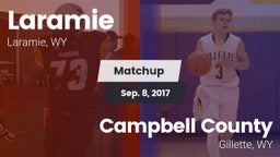 Matchup: Laramie  vs. Campbell County  2017
