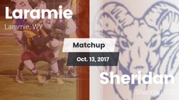 Matchup: Laramie  vs. Sheridan  2017