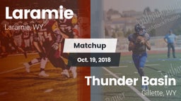 Matchup: Laramie  vs. Thunder Basin  2018