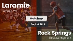 Matchup: Laramie  vs. Rock Springs  2019