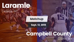 Matchup: Laramie  vs. Campbell County  2019