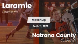 Matchup: Laramie  vs. Natrona County  2020