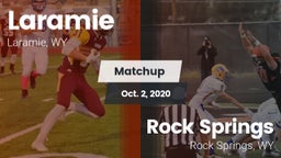 Matchup: Laramie  vs. Rock Springs  2020