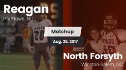 Matchup: Reagan  vs. North Forsyth  2017