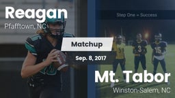 Matchup: Reagan  vs. Mt. Tabor  2017